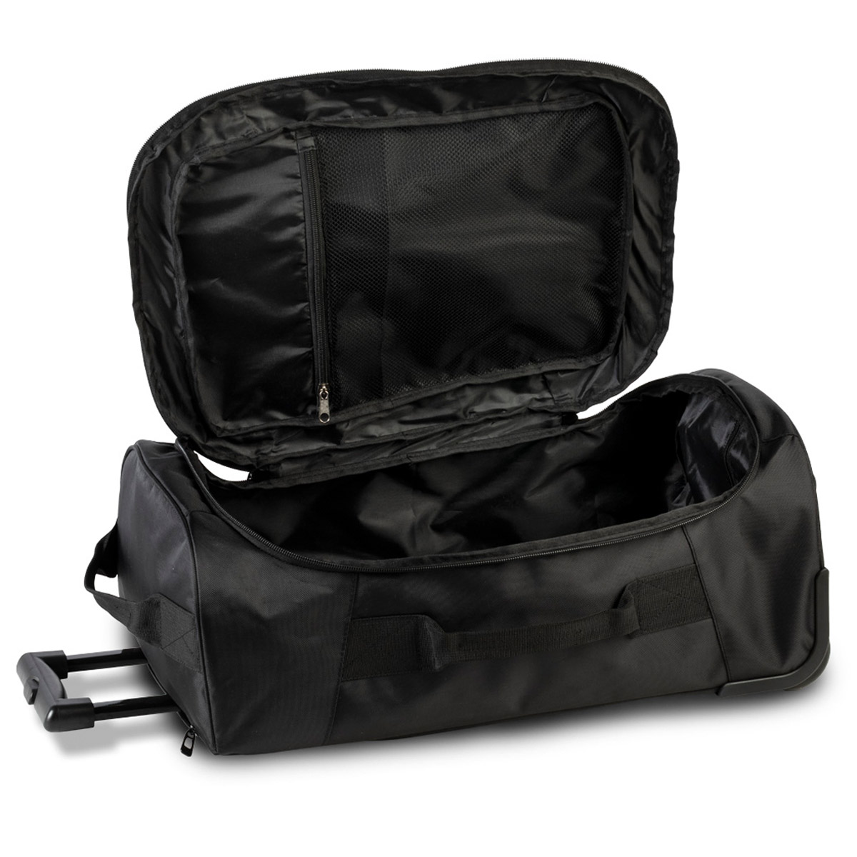 GEWO Trolley Stripes M schwarz/lime
