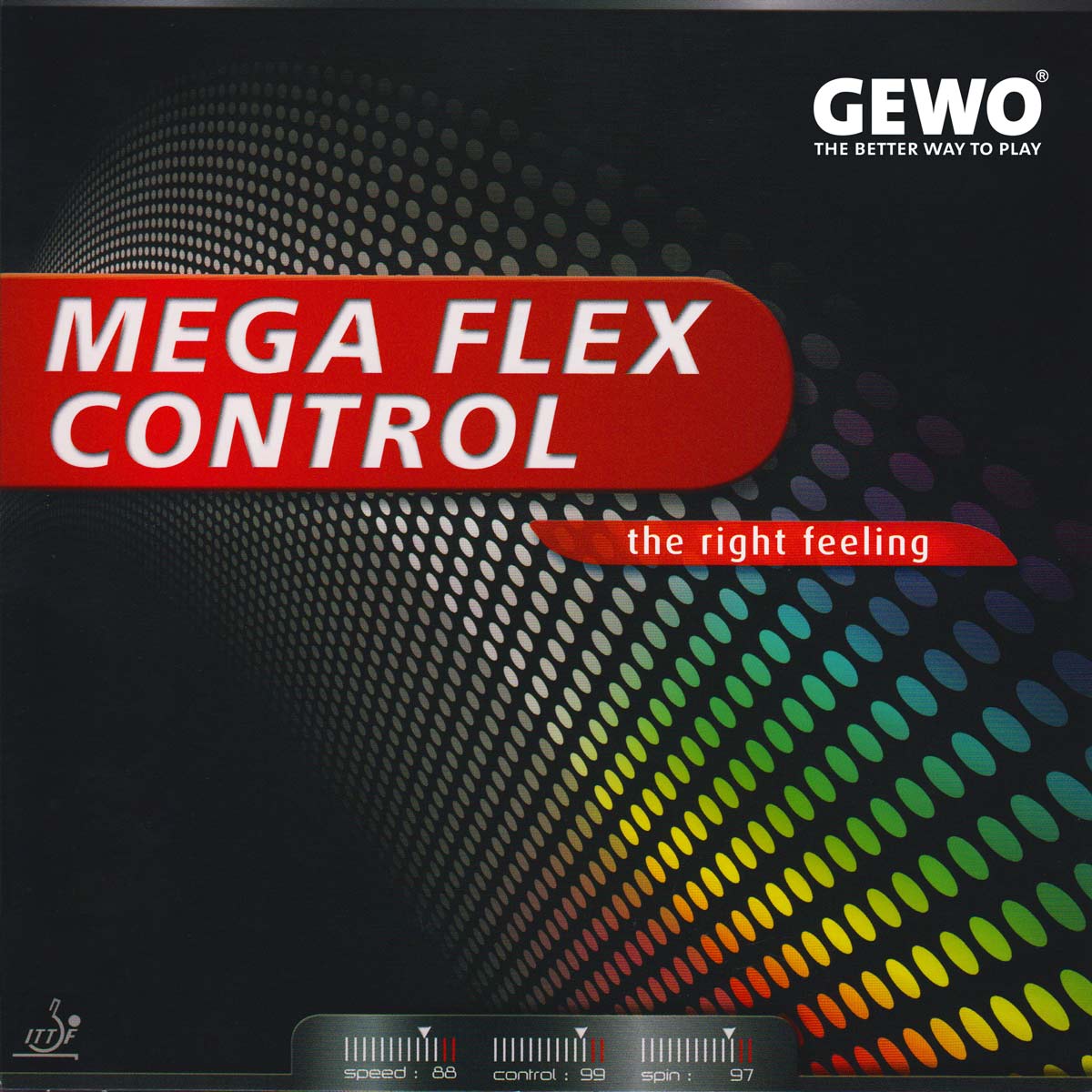 GEWO Belag Mega Flex Control schwarz 1,5 mm