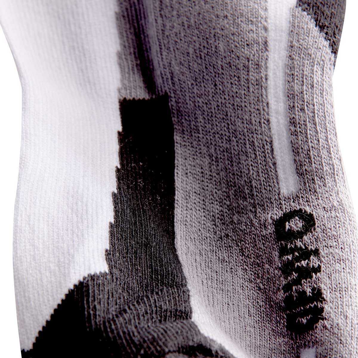 GEWO Kurzsocke Short Flex III grau/weiß 35-38