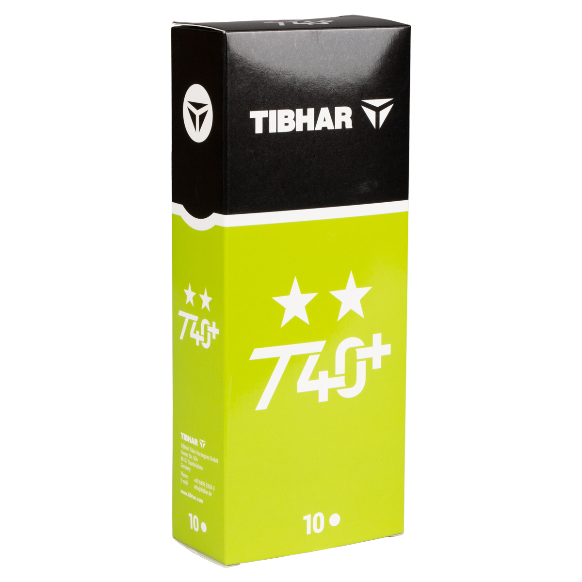 TIBHAR Ball T40+ * 10er weiß