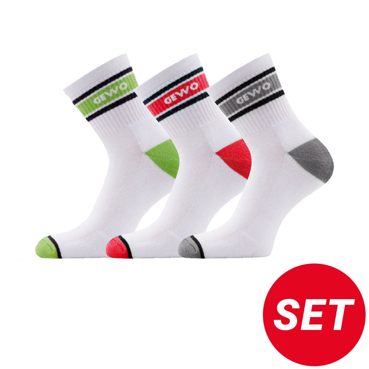 GEWO Socke Step Flex 3 - Set (3 Stück)