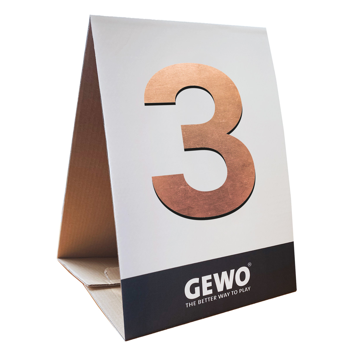 GEWO Platzierungstafeln 1, 2, 3 - Set (3-teilig)