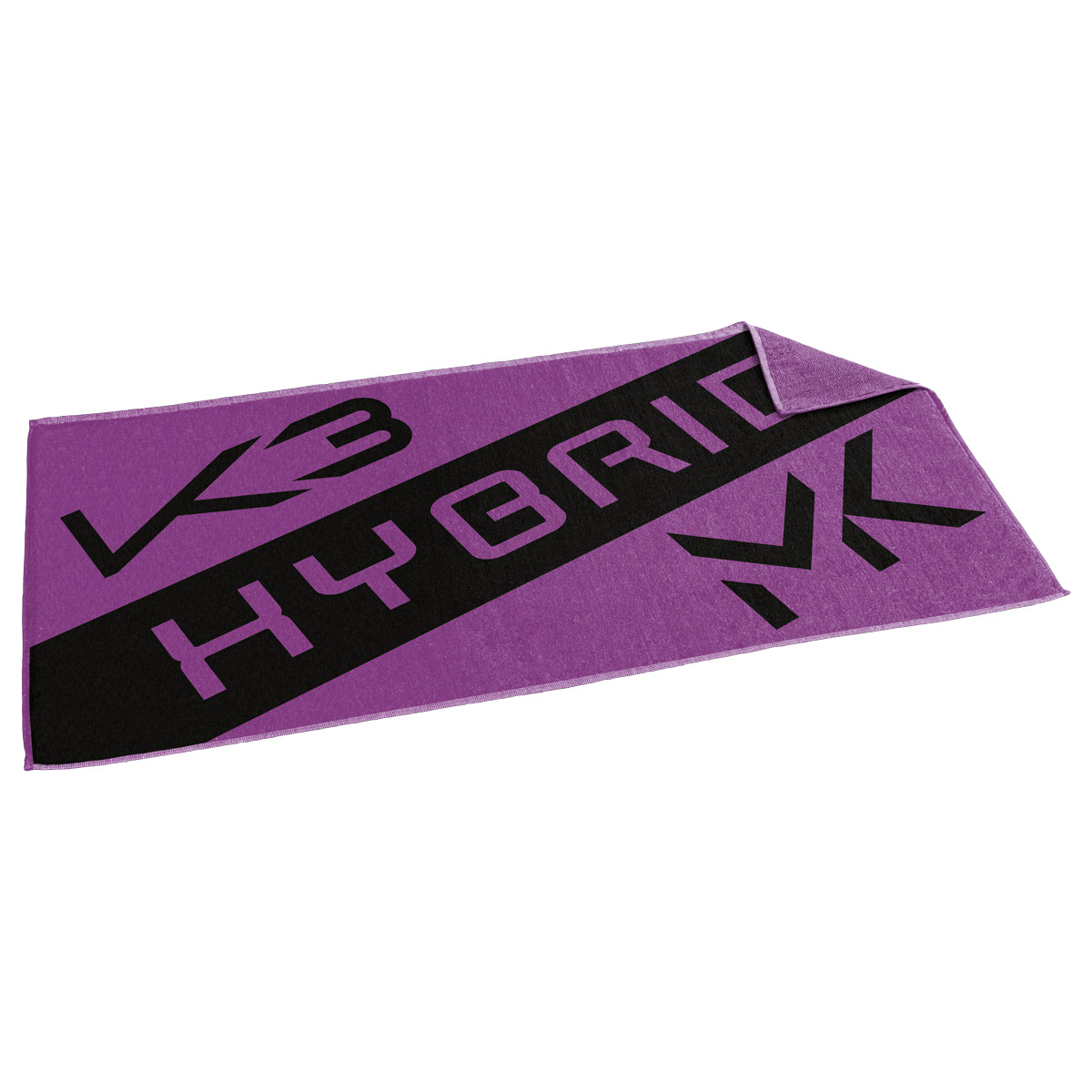 TIBHAR Handtuch Hybrid  lila/schwarz